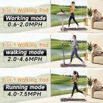 Joxir Portable Walking Pad Treadmill with Incline