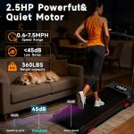 Joxir Portable Walking Pad Treadmill with Incline