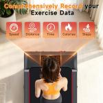 Joxir Portable Walking Pad Treadmill with Incline