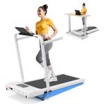 DeerRun Foldable Walking Pad Treadmill for Home