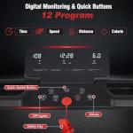 Merax 3-in-1 Portable Treadmill with Incline