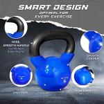 Yes4All Vinyl Coated Kettlebells for Strength Training