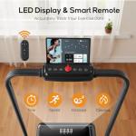 AIDOLY Under Desk Walking Pad Treadmill, Compact & Portable