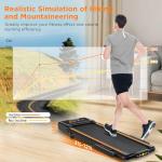 Adjustable Under Desk Walking Pad Treadmill 300lbs