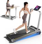3-in-1 Foldable Walking Pad Treadmill with Incline
