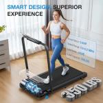 Compact Foldable Treadmill for Home and Office