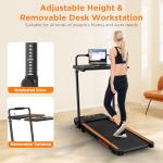 Adjustable Under Desk Walking Pad Treadmill 300lbs