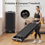 AIDOLY Under Desk Walking Pad Treadmill, Compact & Portable