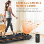 Adjustable Under Desk Walking Pad Treadmill 300lbs