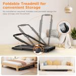 Adjustable Under Desk Walking Pad Treadmill 300lbs