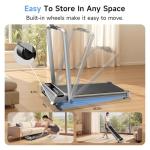 3-in-1 Foldable Walking Pad Treadmill with Incline