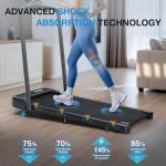 Compact Foldable Treadmill for Home and Office