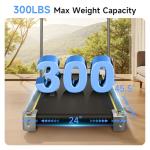 3-in-1 Foldable Walking Pad Treadmill with Incline