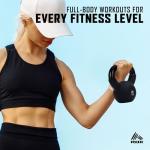 RBX 12lb Neoprene Kettlebell with Wide Handle