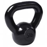 5 LB Cast Iron Kettlebell Weights by JFIT