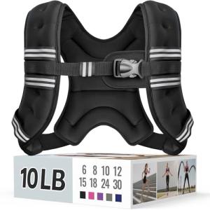 Zeerun Adjustable Weighted Vest for Walking and Running