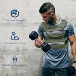 Adjustable 45 lbs Weighted Vest for Training