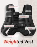 ZELUS Adjustable Weighted Vest for Strength Training