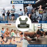 Adjustable 45 lbs Weighted Vest for Training