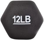 Amazon Basics 12 Pound Neoprene Dumbbell Weights