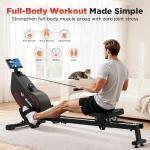 Winfita Home Rowing Machine with Magnetic Resistance