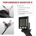 Fitvids Indoor Rowing Machine with Adjustable Resistance