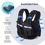 Adjustable Weighted Vest Set for Workouts 2-18 lbs