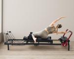 Foldable Pilates Reformer Machine for Home Gym