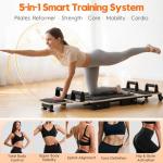 5-in-1 Home Pilates Reformer Board Workout