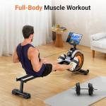 Dripex Magnetic Rowing Machine with Bluetooth Support