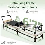 PAETA 91" Foldable Pilates Reformer with Jump Boards