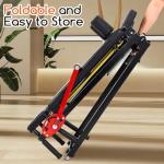 Foldable Pilates Reformer Machine for Home Gym