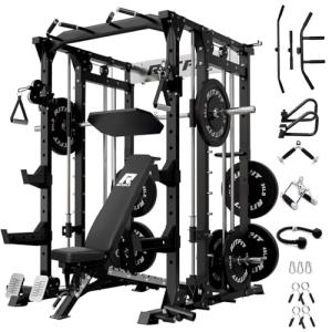 RitFit Buffalo Smith Machine Home Gym Squat Rack