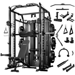 Mikolo Power Cage Smith Machine Home Gym