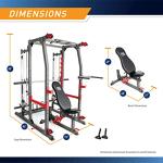 Marcy SM-4903 Home Gym System with Weight Bench