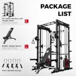 RitFit M1 Pro Smith Machine Power Cage Set