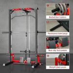 Soozier Power Cage Smith Machine for Home Gym