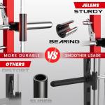 JELENS SR01 Power Cage with LAT Pulldown System