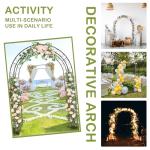 Outvita 7FT Heavy Duty Metal Garden Arch