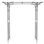 VINGLI Steel Garden Arbor for Climbing Plants
