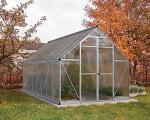 Palram - Canopia Essence 8 Ft. x 16 Ft. Greenhouse Kit, UV Protected DIY Walk in Green House Heavy Duty 4mm Twin Panel Polycarbonate Panels and Aluminum Frame for for Outdoor, Gardening, Backyard
