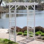 Dura-Trel Wellington Vinyl Garden Archway, White