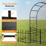 VINGLI Garden Arbor Arch for Weddings and Plants