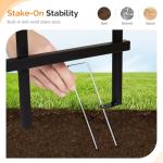 VINGLI Garden Arbor Arch for Weddings and Plants