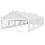20X40 FT Party Tent Heavy Duty, Outdoor Large Wedding Tent Event Shelter with Removable Sidewalls, Outdoor Canopy Galvanized Steel Carport, Large Commercial Event Tents for Wedding Birthday Party