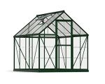 Palram - Canopia 6x8 Greenhouse: Walk-In, UV Polycarbonate Panels, Heavy Duty Aluminum Frame, Lockable Door