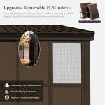 Outdoor Sunroom Kit with Galvanized Steel Roof