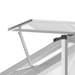 Outsunny 8' x 6' Greenhouse for Outdoors, Polycarbonate Greenhouse with Rain Gutter and Roof Vent, Aluminum Walk-in Green Houses for Outside Patio Backyard Garden