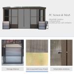 Domi 10x14 FT Outdoor All-Season Sunroom Kit