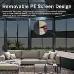 Domi 13x13 Outdoor Sunroom with Lockable Door